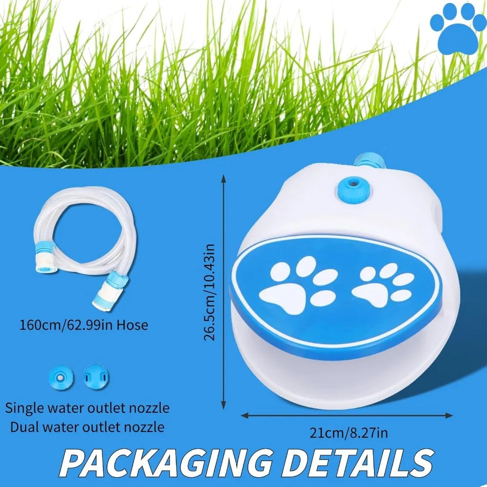 Outdoor Dog Water Fountain Foot Activated Dispenser