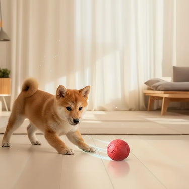 Automatic Interactive Dog Toy Ball