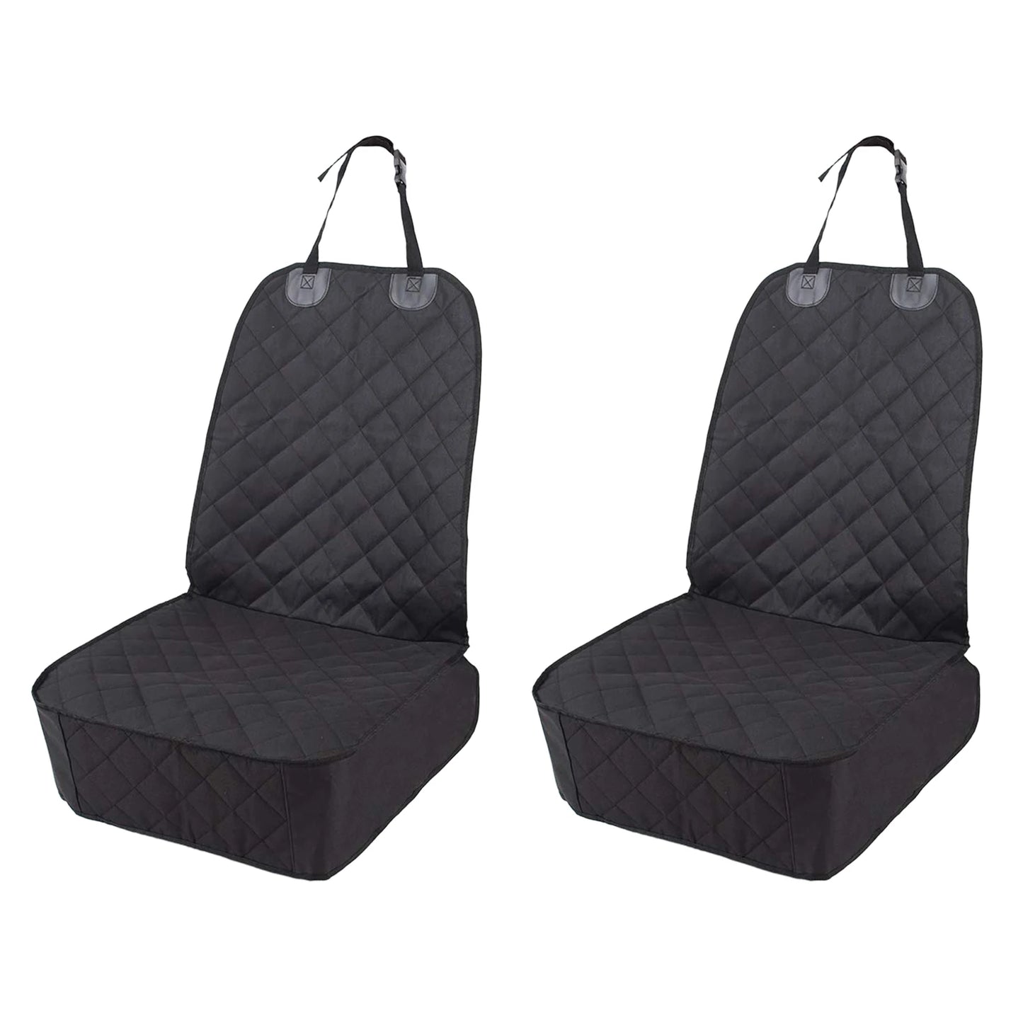 2 Pcs Waterproof Dog Front Seat Covers For Cars And SUV