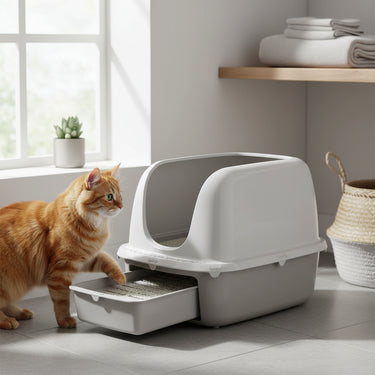 Tray Cat Litter Box