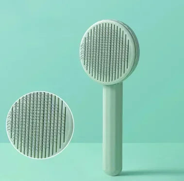 One Click Hair Removal Cat Brush For Pets Grooming Tool