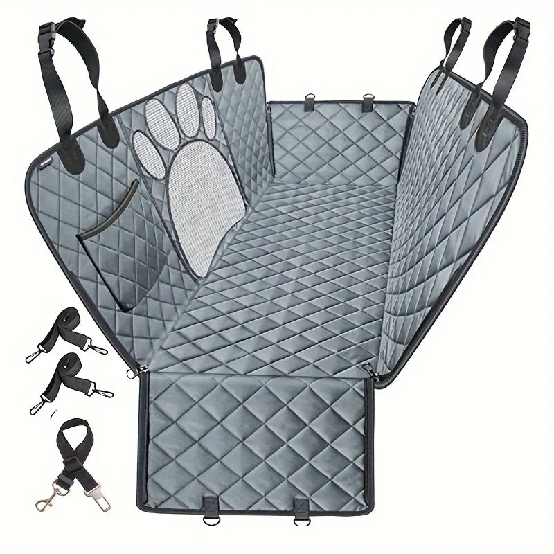 Heavy Duty Dog Rear Seat Cover Hammock Scratch Resistant