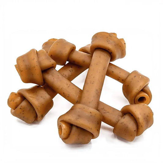 All Natural Peanut Butter Bone Dog Treats 6.5 Inch Healthy