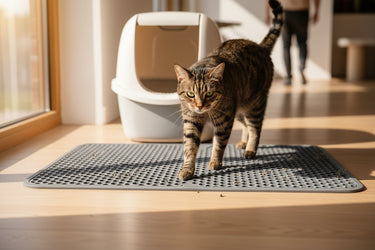 cats litter mat