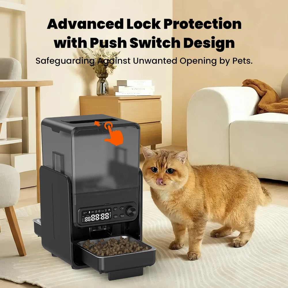 Smart Pet Feeder Automatic For Cats And Dogs With Dispenser