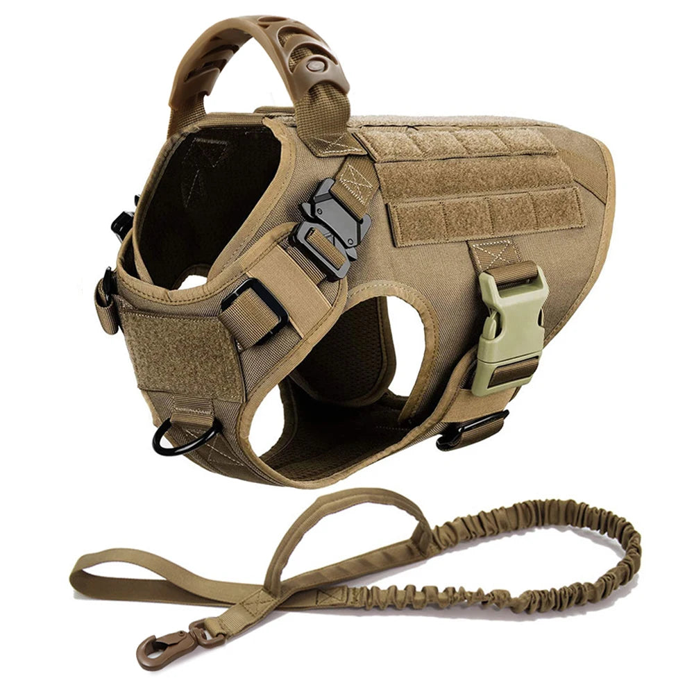 Tactical Dog Harness For Large Dogs Malinois No Pull