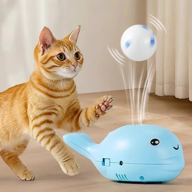 Toys Of Cat & Cat Electric Toy Portable Floating Ball.