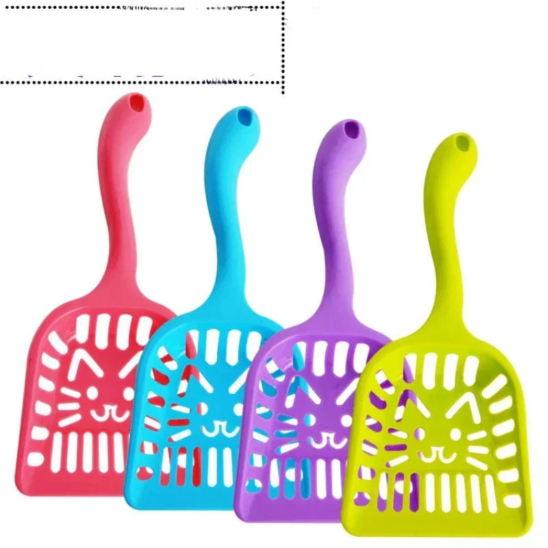 Plastic Cat Litter Scoop Hollow Style Lightweight Durable