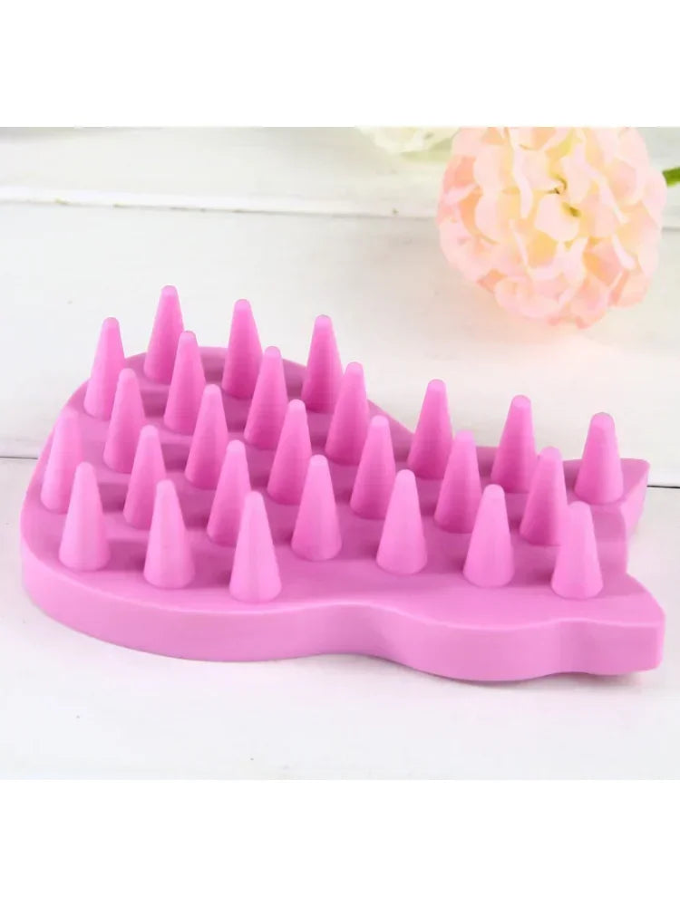 Wooden Pet Massaging Grooming Brush For Dogs And Cats