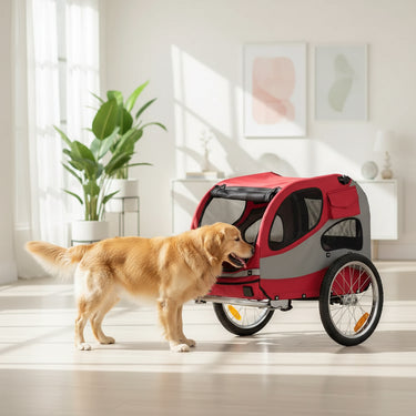 Dog Bike Trailer Folding