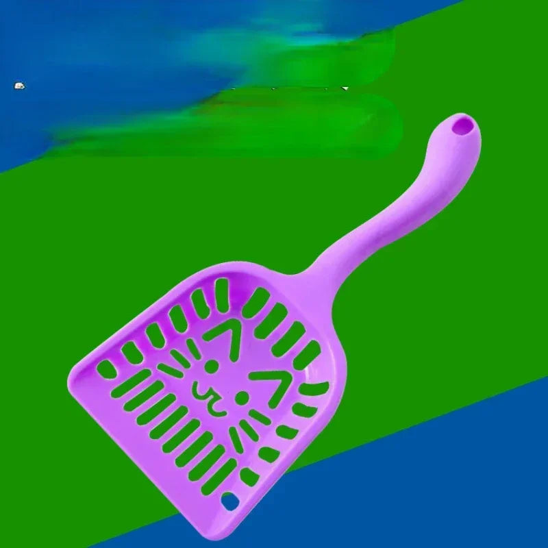 Plastic Cat Litter Scoop Hollow Style Lightweight Durable