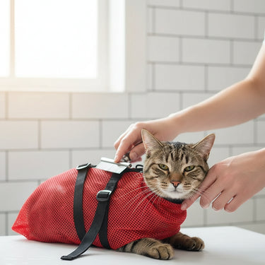 Mesh Cat Grooming Bath