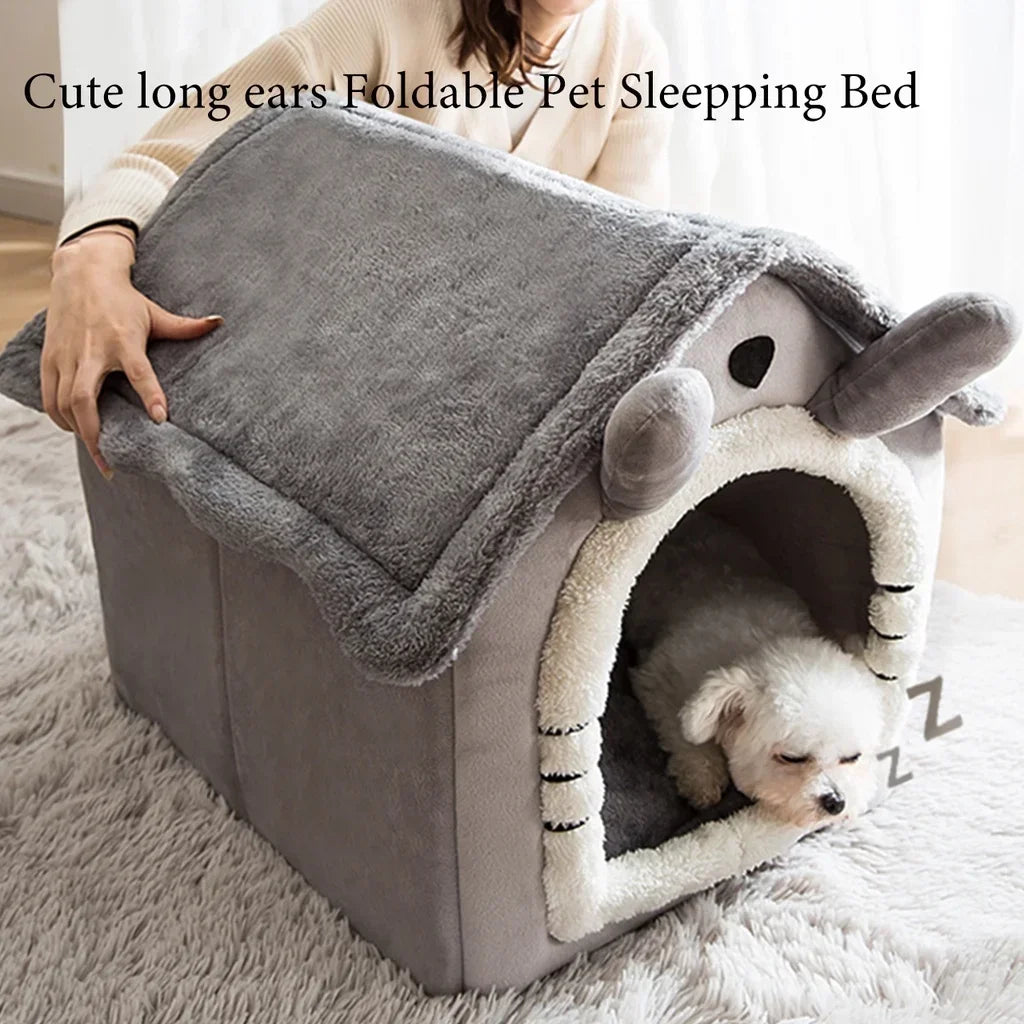 Foldable Dog House Bed For Small And Medium Dogs And Cats