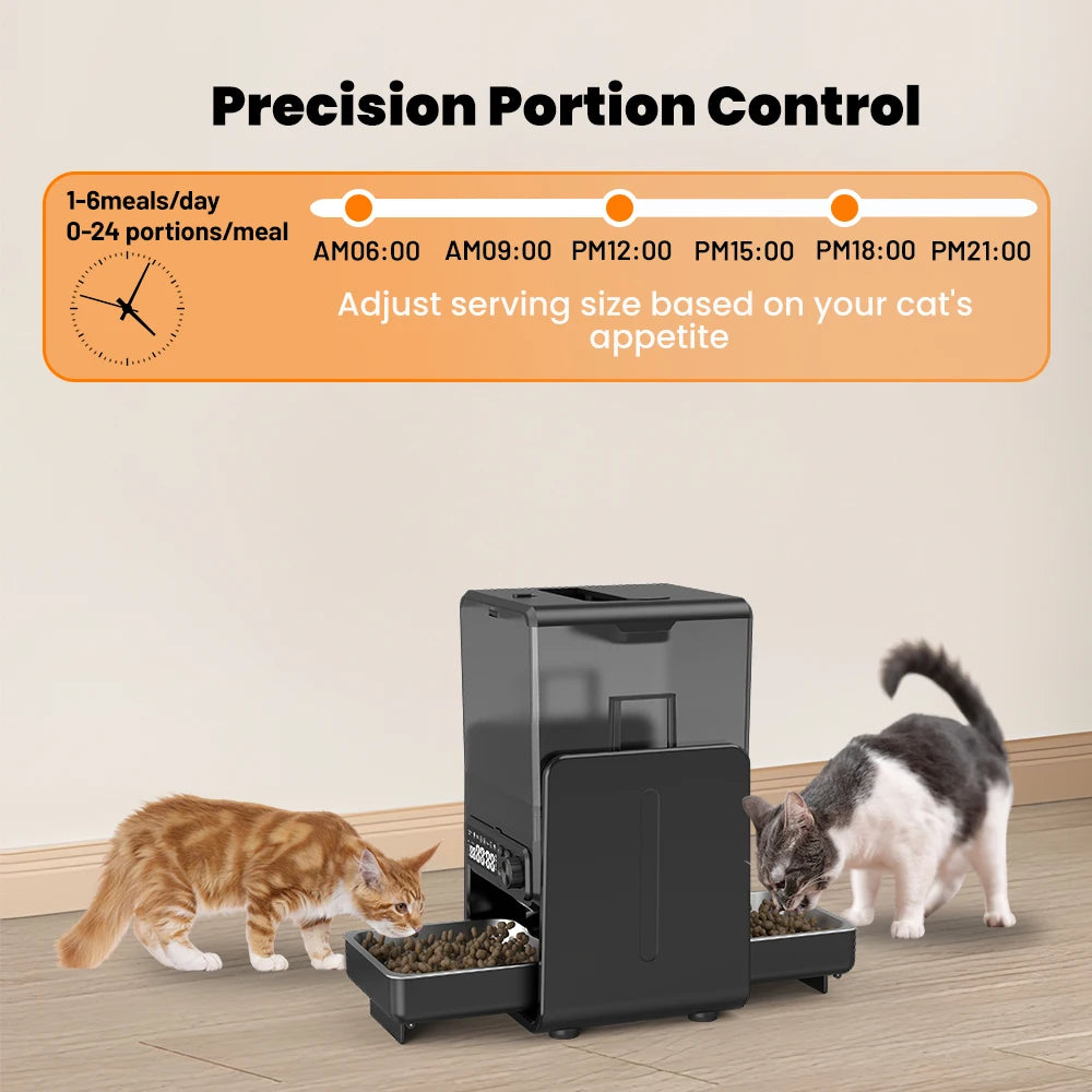 Smart Pet Feeder Automatic For Cats And Dogs With Dispenser