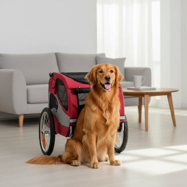 Dog Bike Trailer Folding