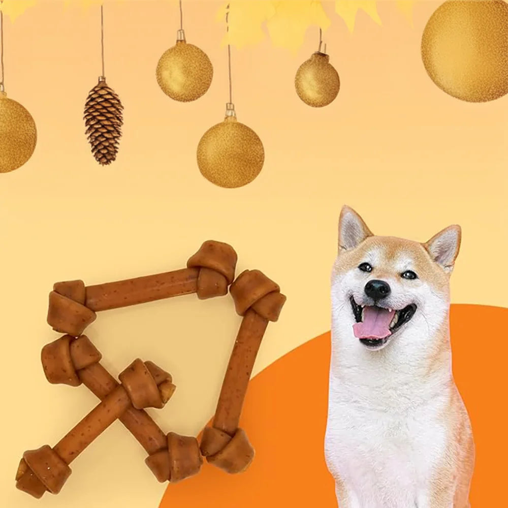 All Natural Peanut Butter Bone Dog Treats 6.5 Inch Healthy