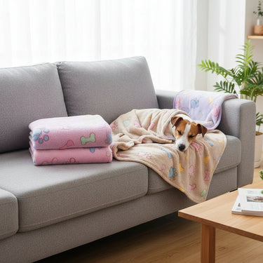 cozy flannel pet blankets