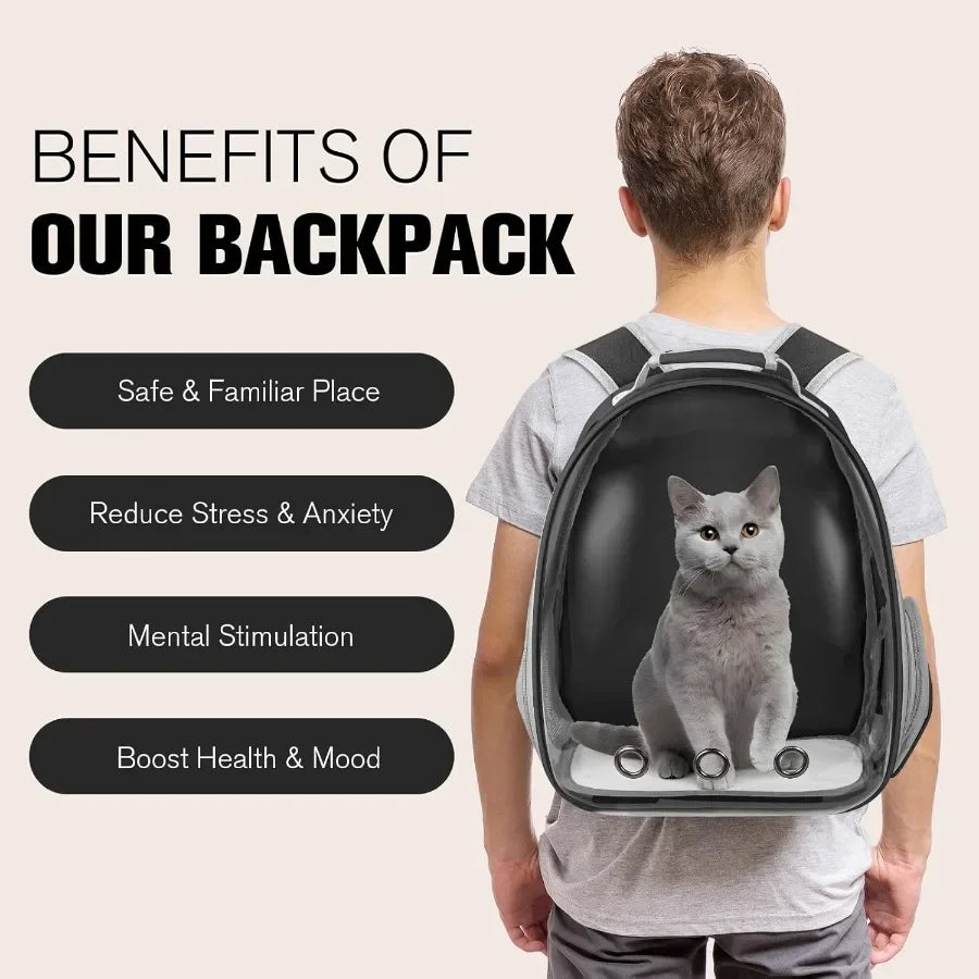 Front Portable Pet Carrier Backpack For Cats And Dogs Travel