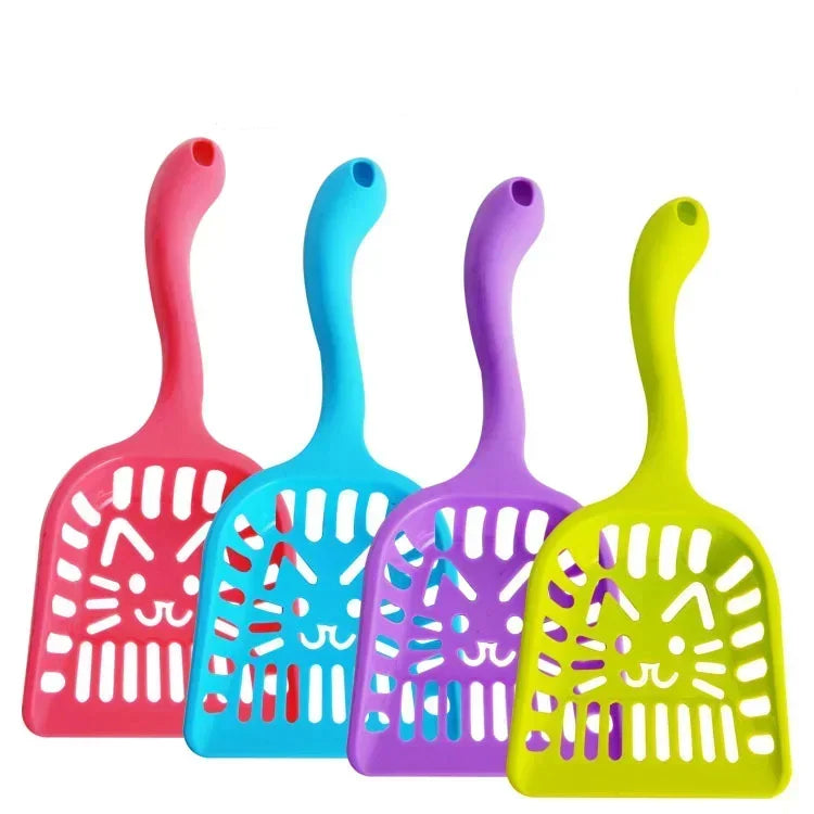 Plastic Cat Litter Scoop Hollow Style Lightweight Durable