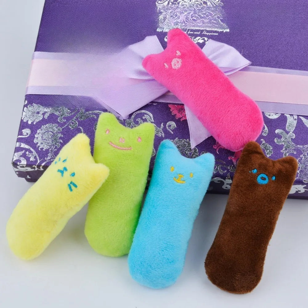 Bite Resistant Catnip Toys For Cats Teething Mice Cartoon