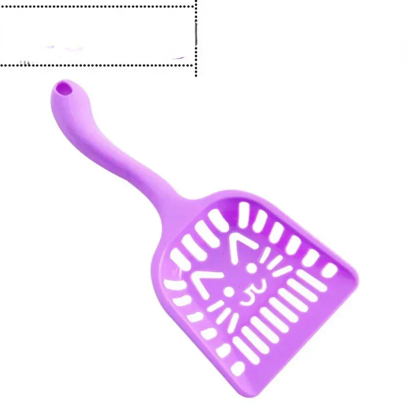 Plastic Cat Litter Scoop Hollow Style Lightweight Durable