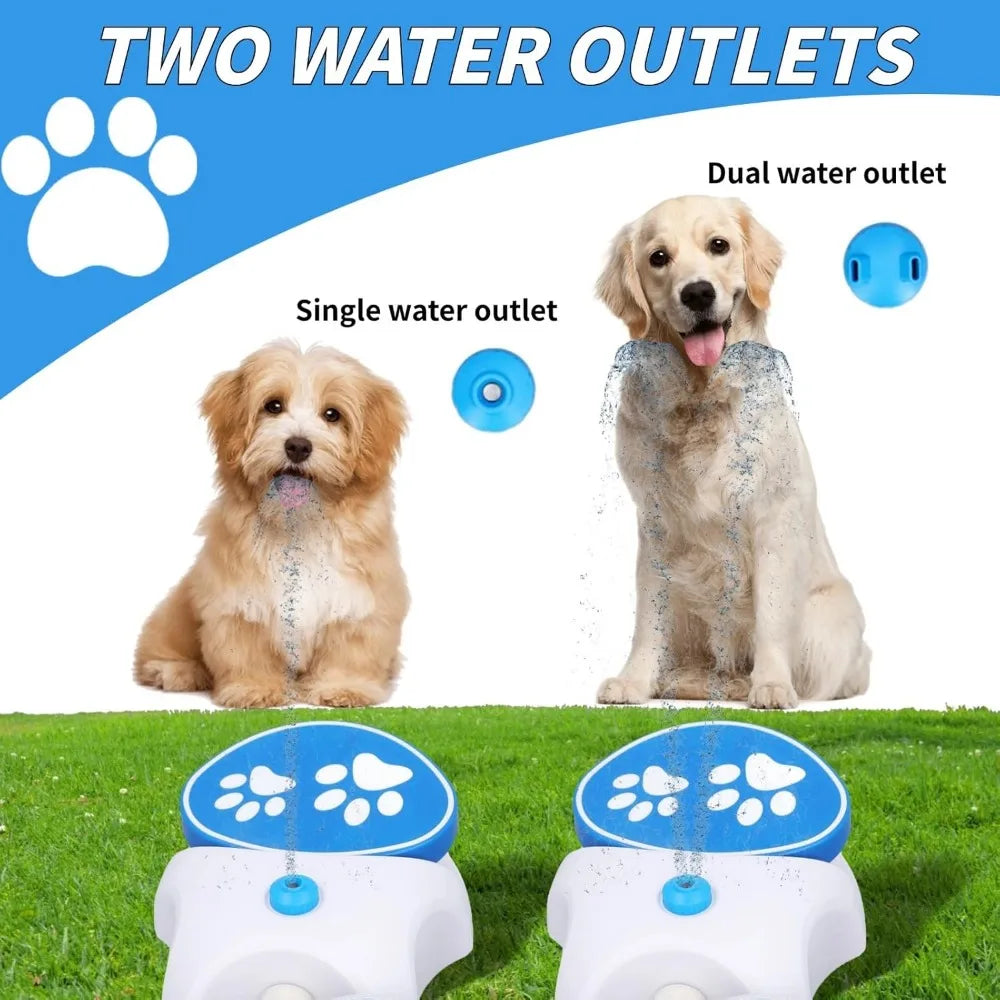 Outdoor Dog Water Fountain Foot Activated Dispenser