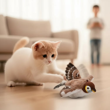 Flapping Plush Bird Toy