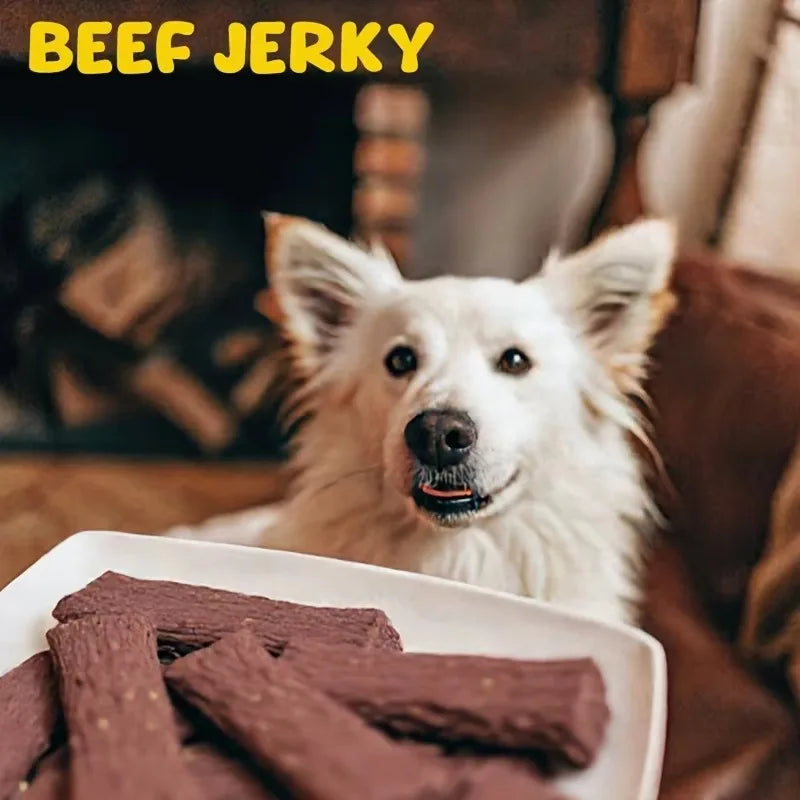 12.7oz Natural Jerky Dog Treats Chewable Protein All Dogs