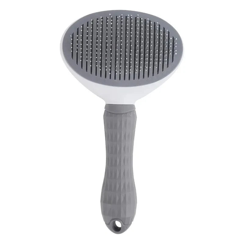 Self Cleaning Pet Hair Brush For Dogs And Cats Dematting Comb Grooming Tool Massaging Pet Hair Remover