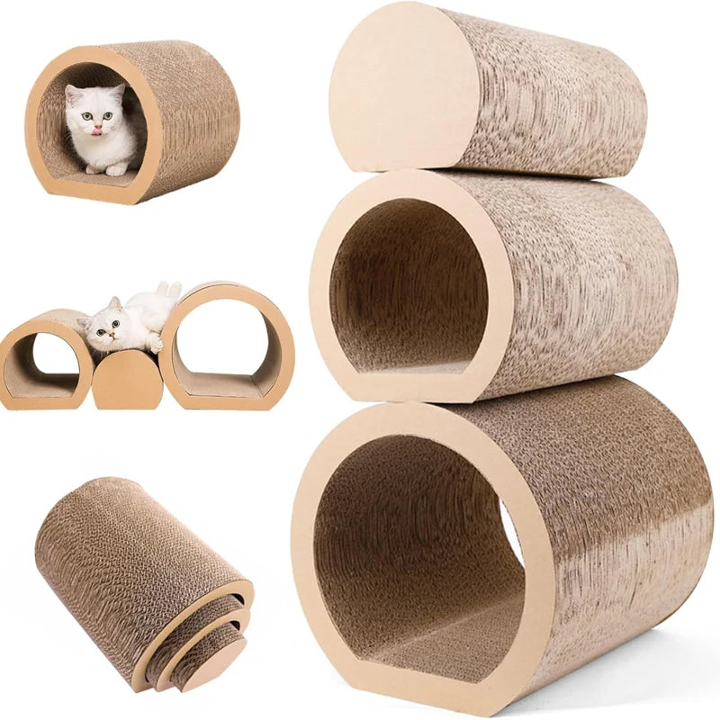 Cat Scratching Board 3 In 1 Cardboard Reversible Lounge