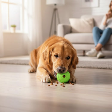 Dispensing Dog Ball