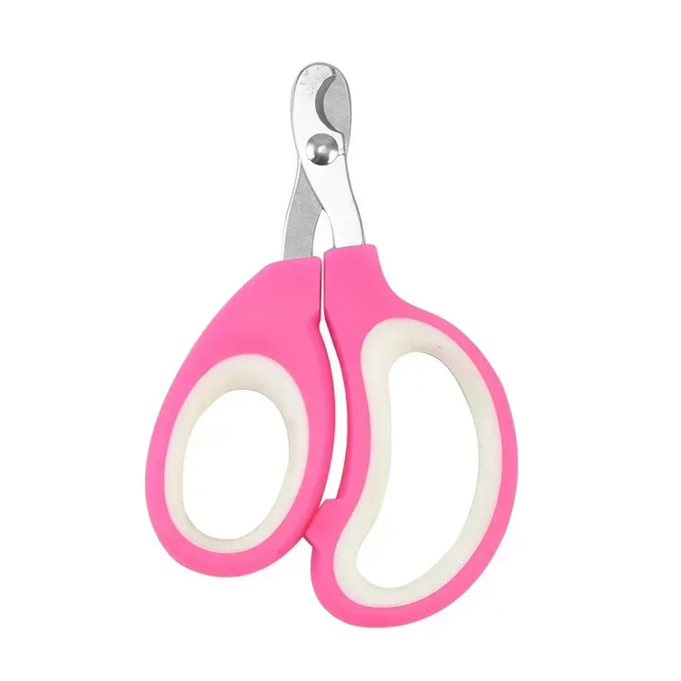 Stainless Steel Dog Cat Nail Clippers Grooming Scissors