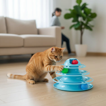 cat toy tower