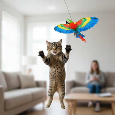 Hanging Bird Cat Toy