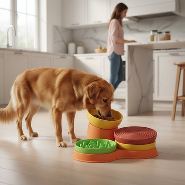 elevated pet bowl