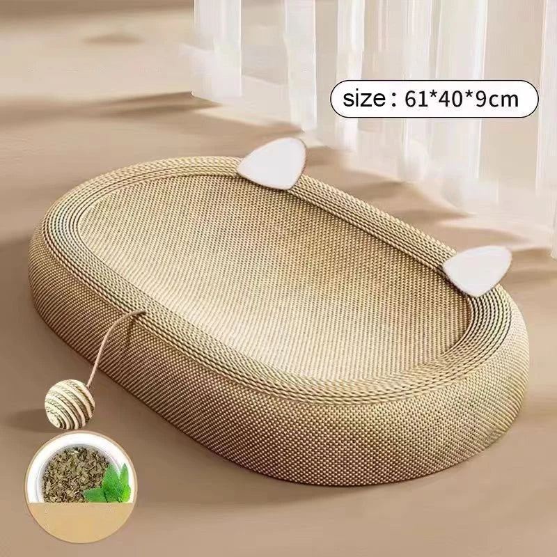 Extra Large Cat Scratching Board Basin Nest Claw Grinding