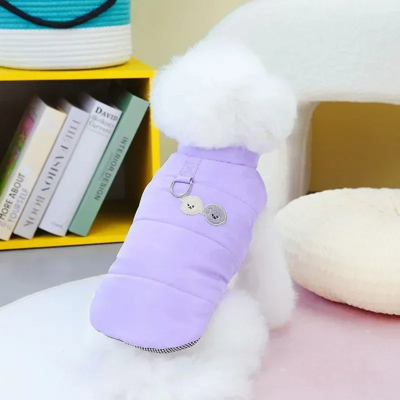 Winter Dog Coat Warm Jacket For Small Medium Dogs And Cats