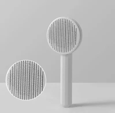 One Click Hair Removal Cat Brush For Pets Grooming Tool