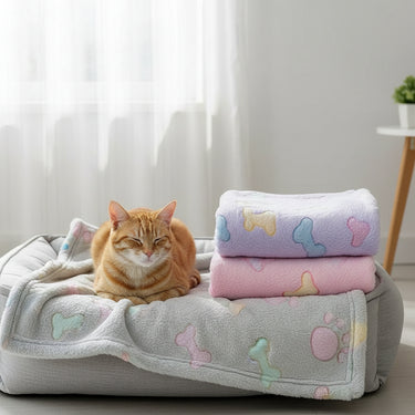 cozy flannel pet blankets