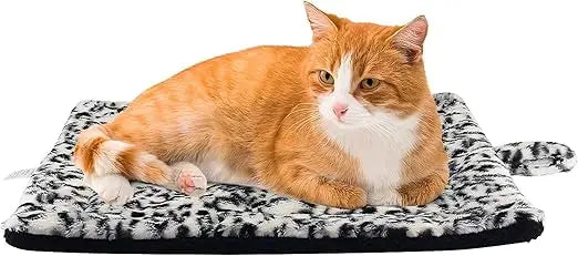 Self Warming Cat Bed Pad, Pet Warming Bed and Self Heating Pad for Indoor & Outdoor Cat Houses and Small Dogs, Non-Electric Pet