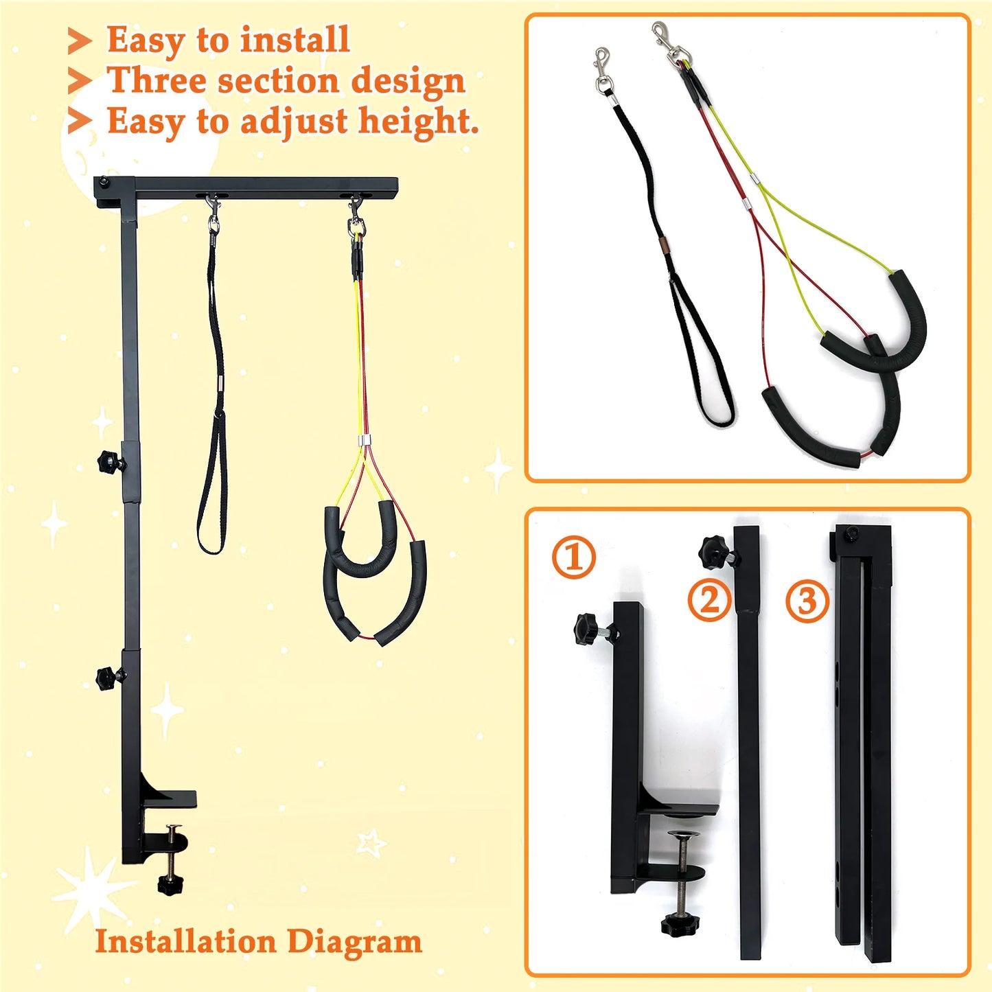 Height Adjustable Grooming Table Arm Small And Medium Dogs