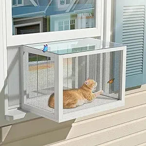 Cat Window Perch Catio Waterproof Top Fits 24 42 Inch