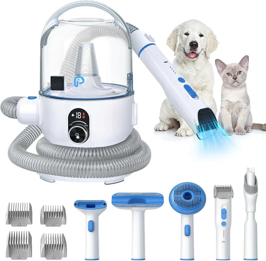 Pet Grooming Vacuum Kit Five In One With 2 L Dust Cup