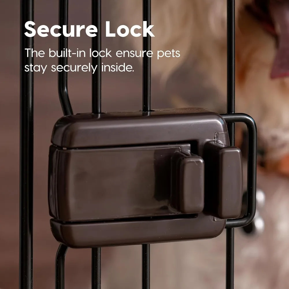 Modern Wooden Dog Crate End Table For Small To Medium Dogs