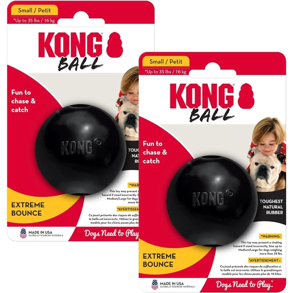 KONG Extreme Ball Dog Toy For Power Chewers Treats Training