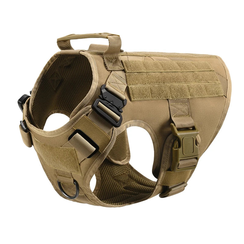 Tactical Dog Vest Harness And Leash Set For All Breeds