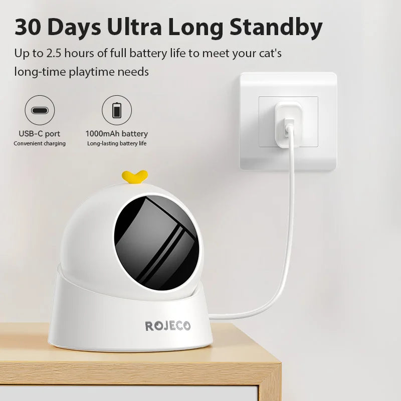 ROJECO Automatic Cat Toy Laser With Adjustable Modes