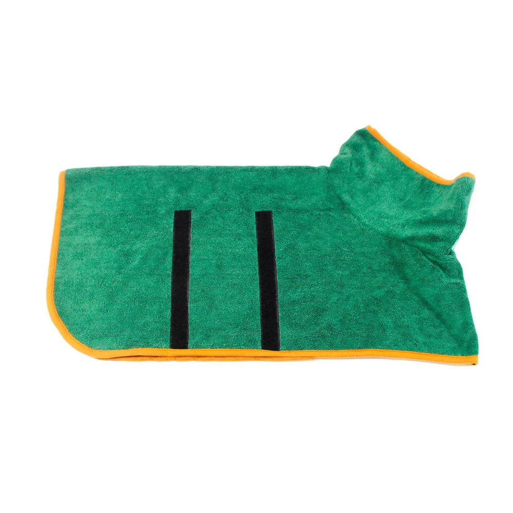 Adjustable Microfiber Pet Bathrobe Towel For Dogs And Cats