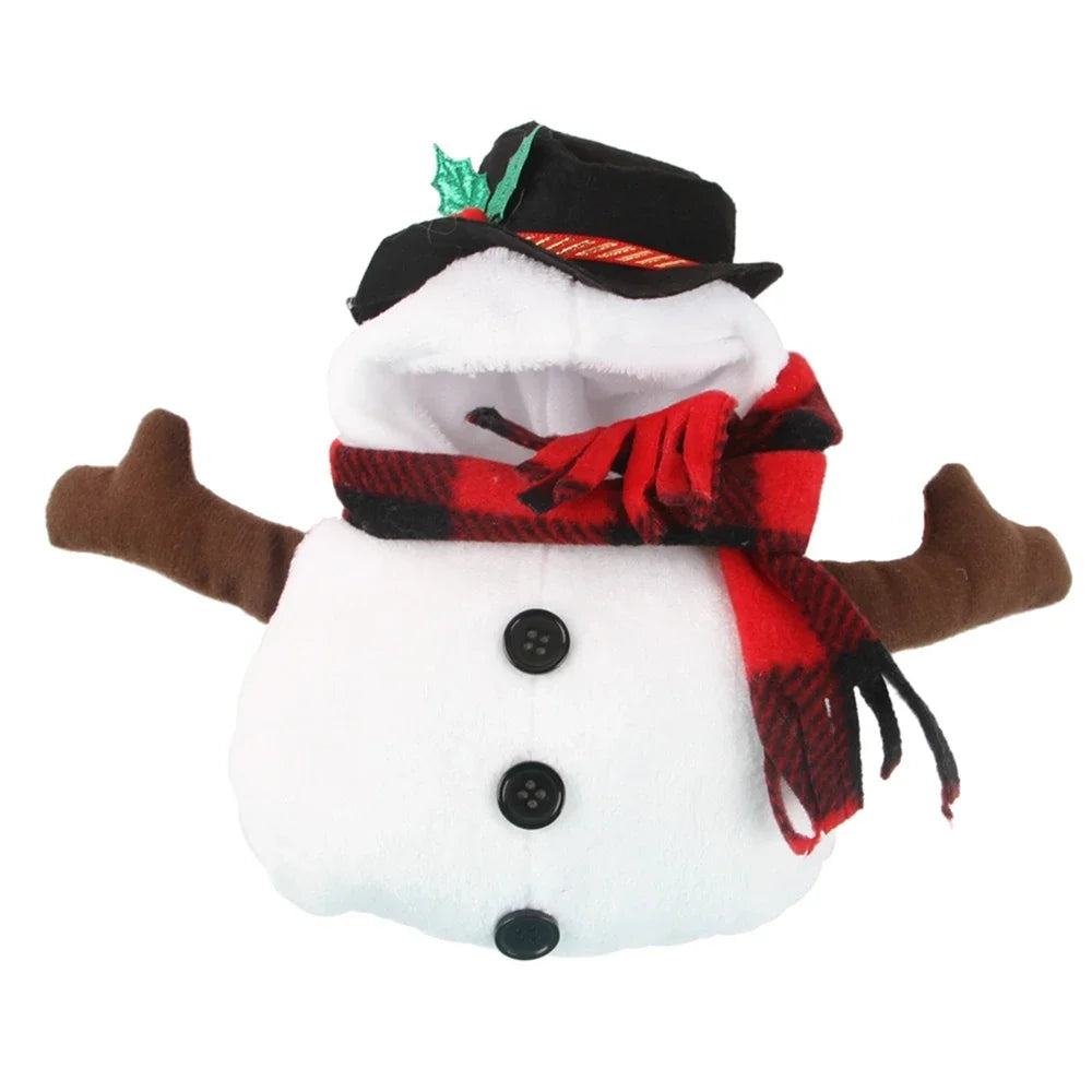 Christmas Snowman Dog Costume For Small Dogs Winter Warm