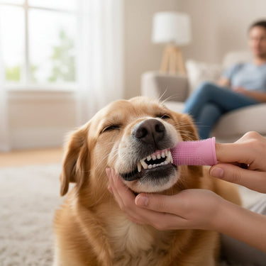 Pet Silicone Finger Toothbrush